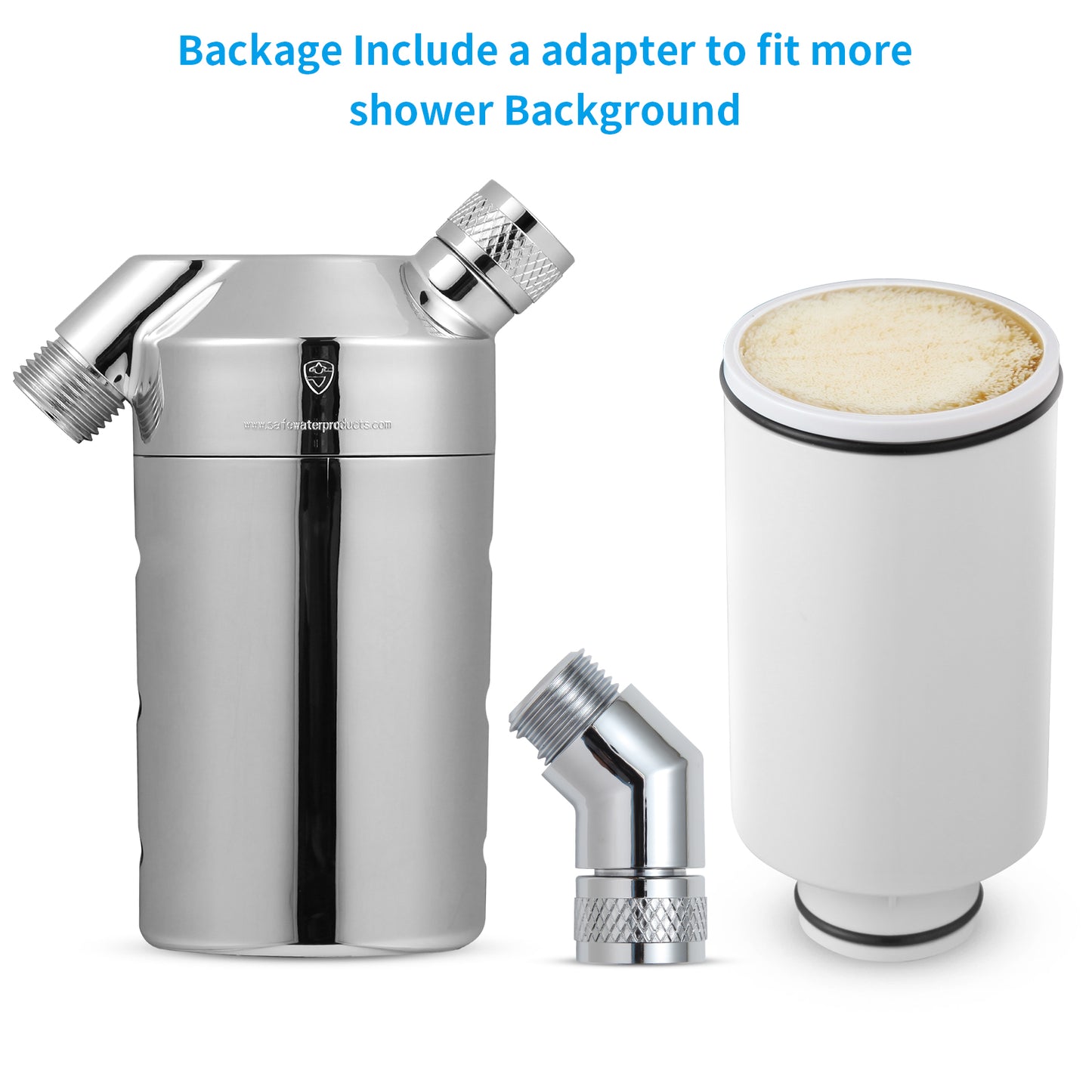 Inline-Safe SS-882 Max (Chrome) Legionella Filter
